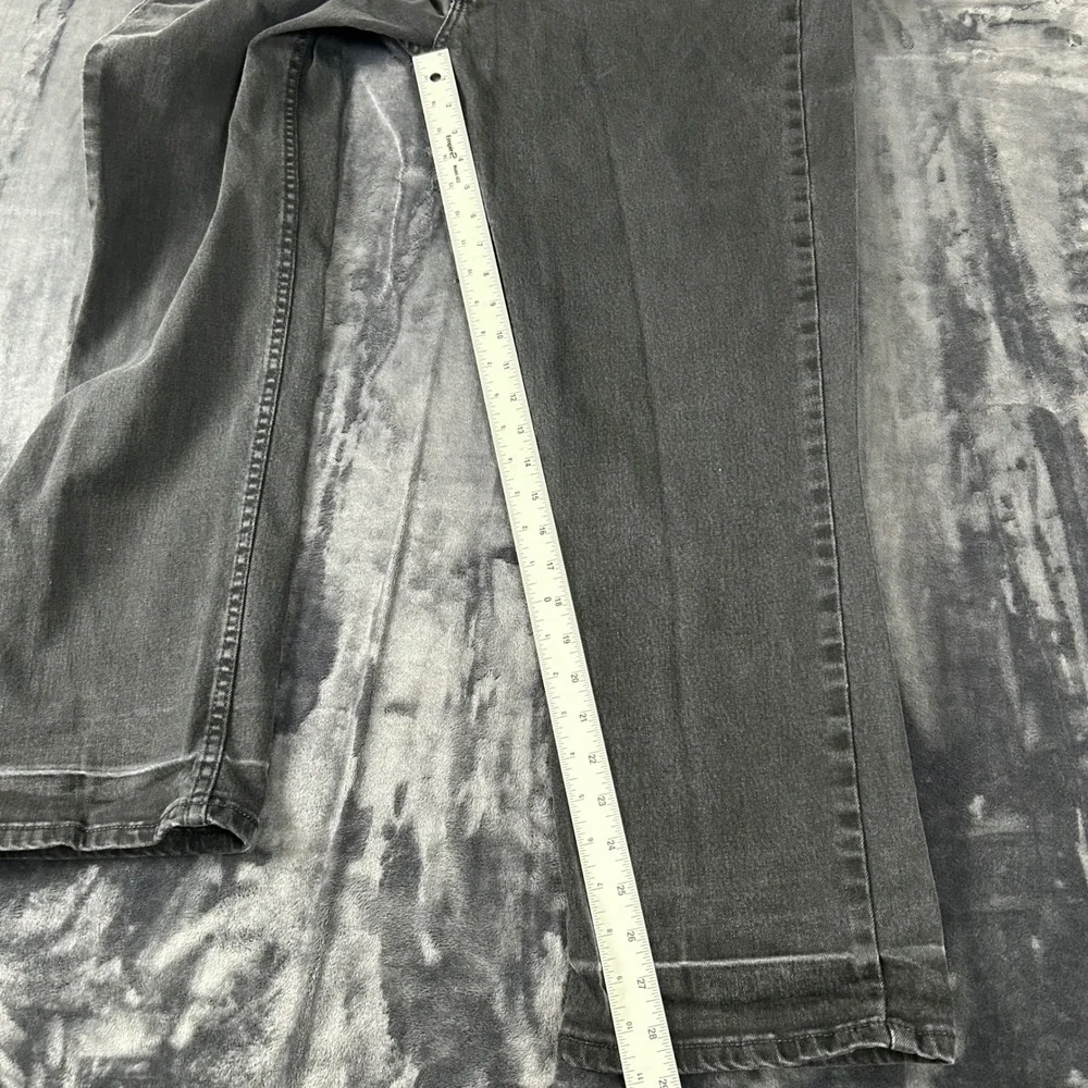 Levi's 514 Straight Leg Jeans Mens 40x30 Black Denim Waterless Classic Fit
